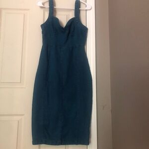 7th & Hudson Denim fitted dress
